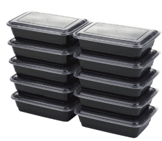 GoodCook Meal Prep Food Storage Rectangle Single Compartment